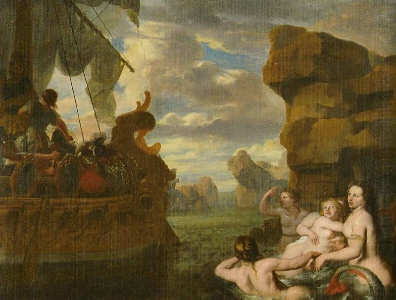 Gerard de Lairesse Odysseus und die Sirenen china oil painting image